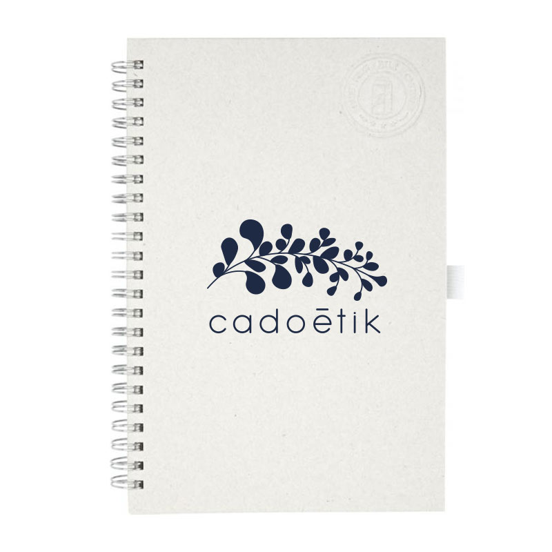 Carnet publicitaire - Carnet A5 en carton recyclé Dairy Dream_1