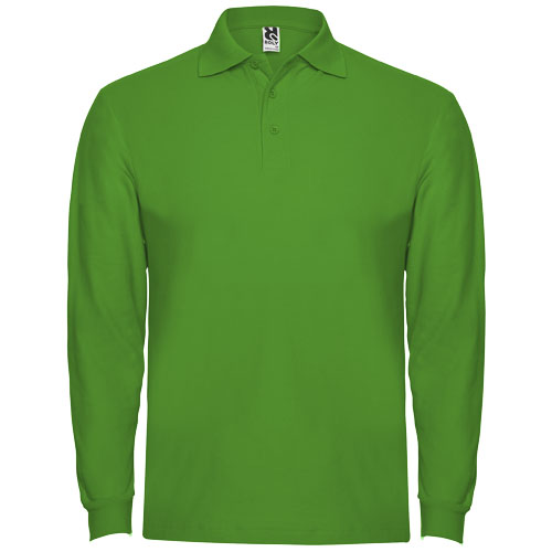 Polo homme en coton certifié Estrella 220 g_Grass green