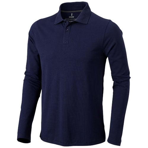 Polo homme en coton Oakville 200 g_Marine