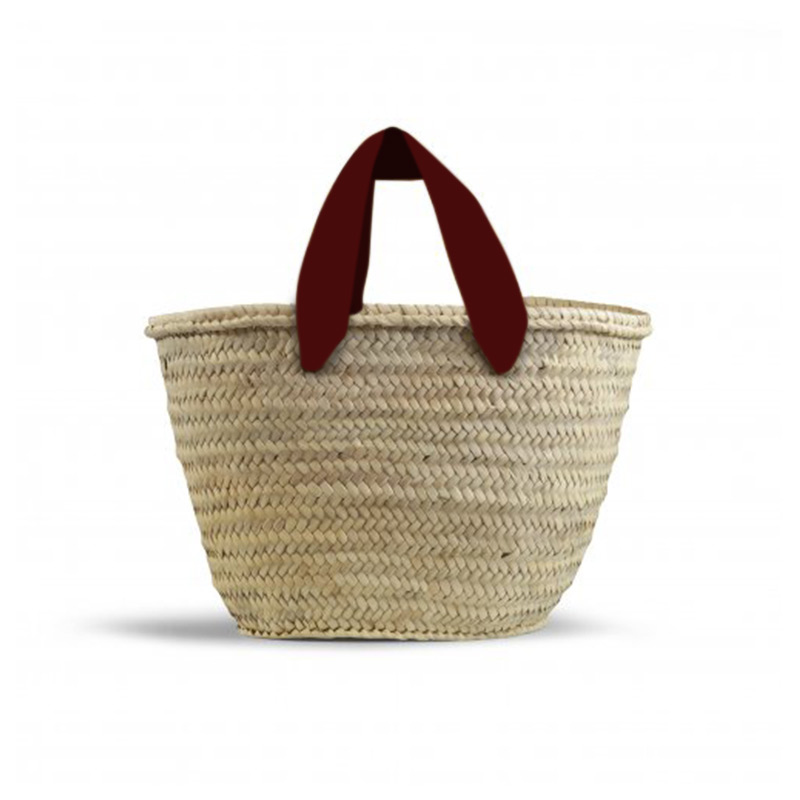 Sac panier en paille avec anse Sublim _3