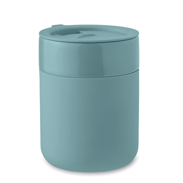 Mug de voyage en céramique Queram 330 mL_Petrole