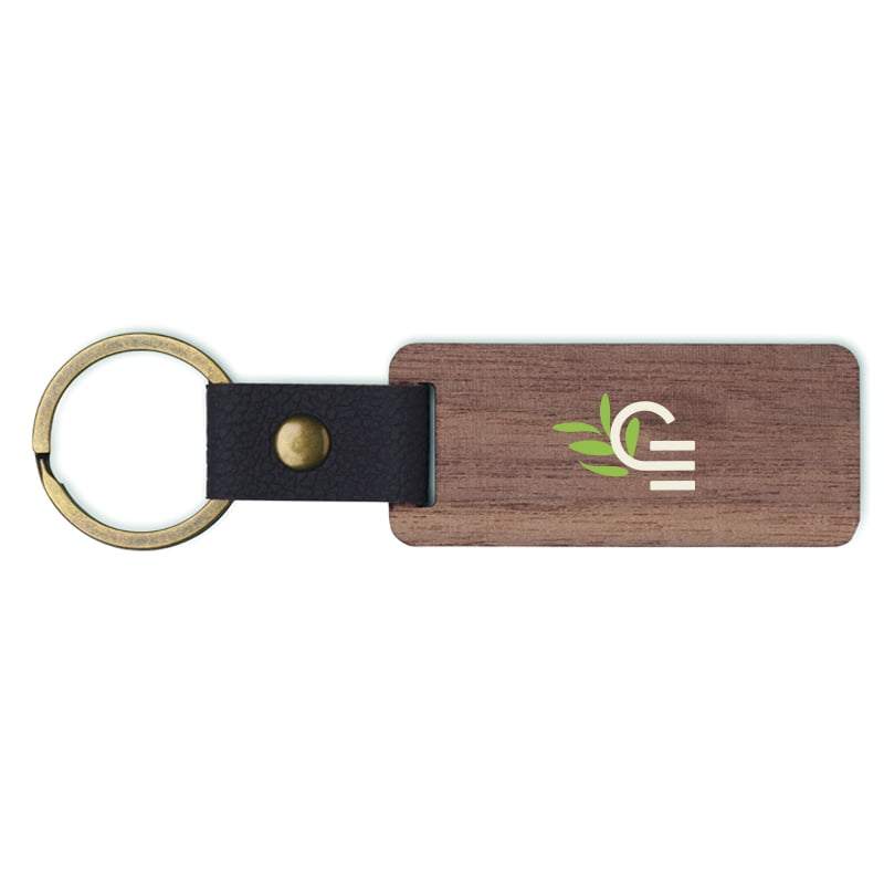 Porte-clés en bois de noyer Nawkey_03