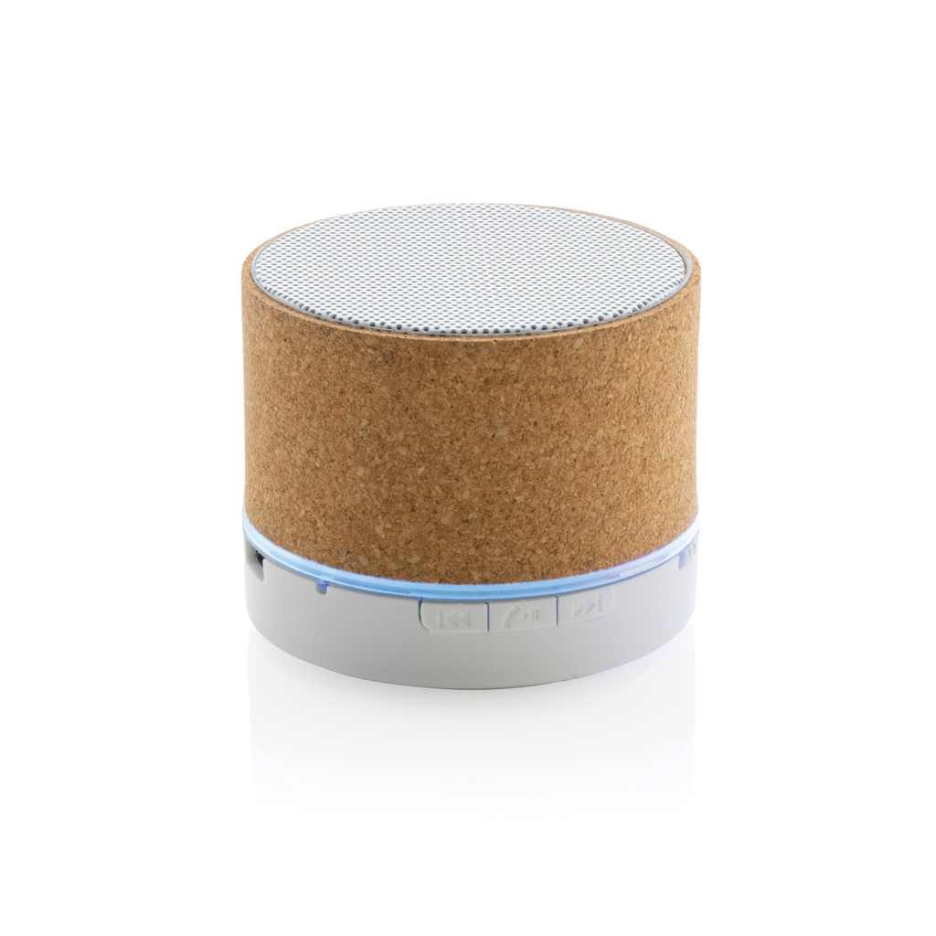 Enceinte nomade en liège certifié Clark 3W_Marron