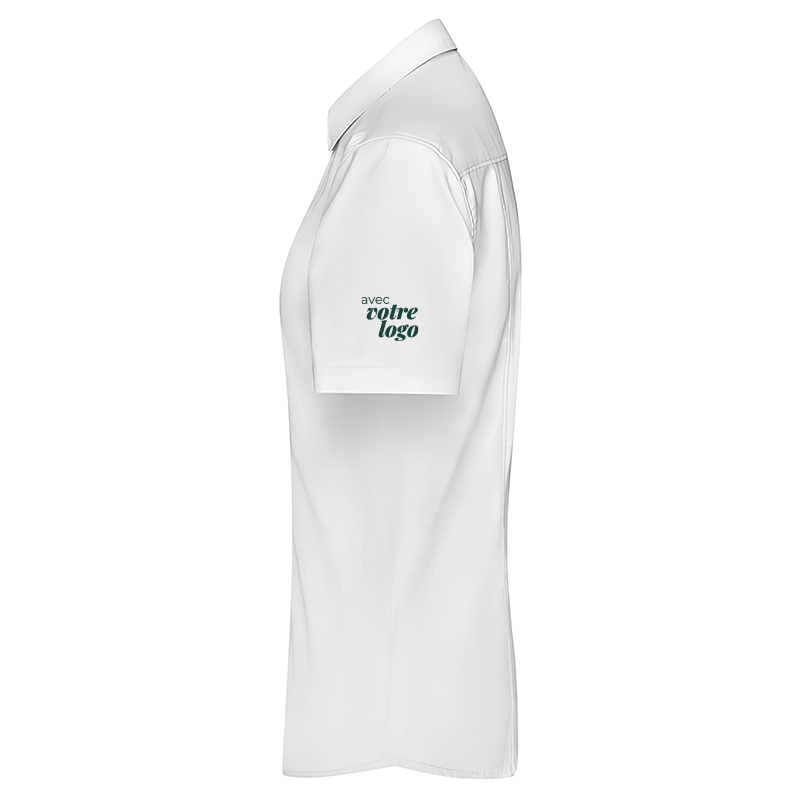 Chemise femme manches courtes en coton certifié Daiber _04