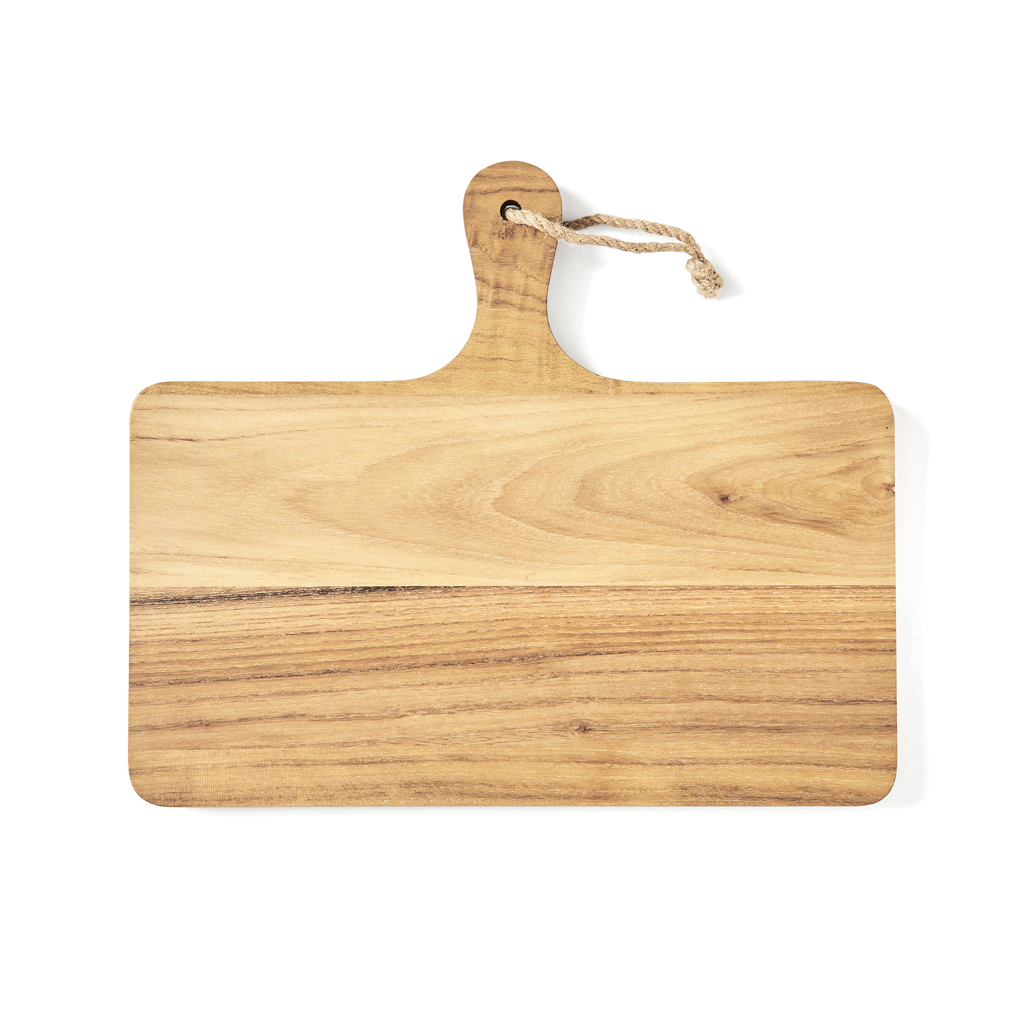 Planche de service rectangulaire en bois certifié Vinga Buscot_Marron
