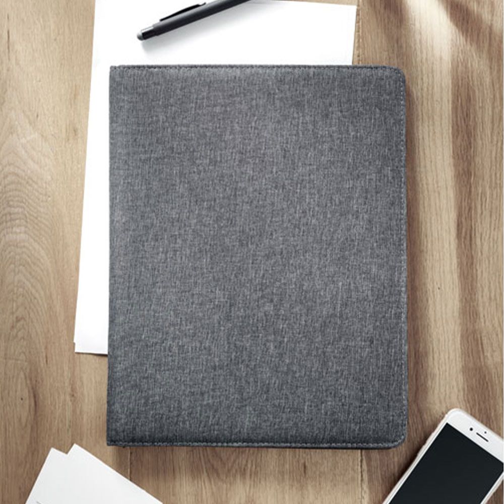 Conférencier A4 personnalisé en polyester recyclé rPET Casove_04