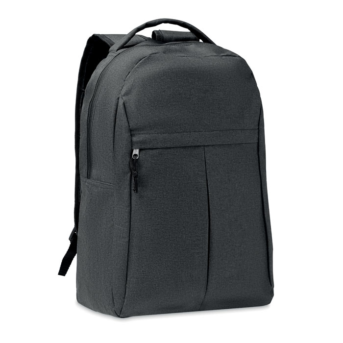 Sac à dos en polyester recyclé rPET Siena_Noir