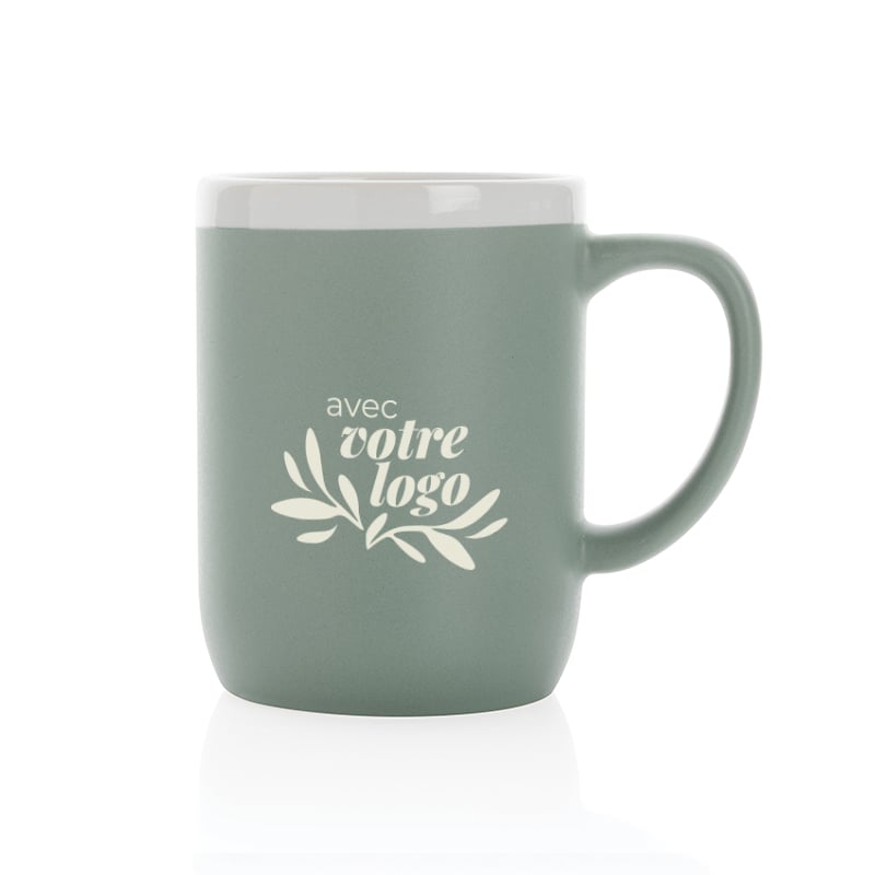 Mug publicitaire personnalisé avec bord blanc Martin_1