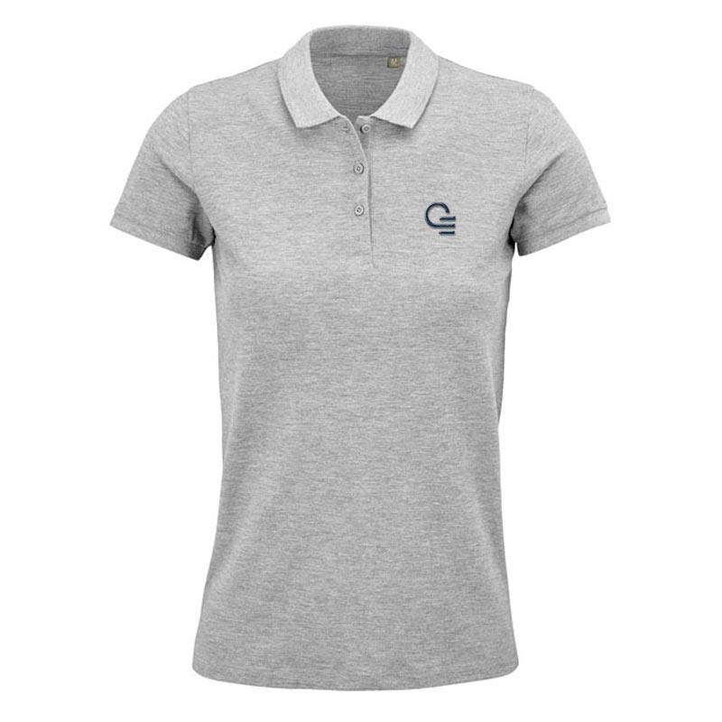 Polo publicitaire femme en coton bio Planet 170 g