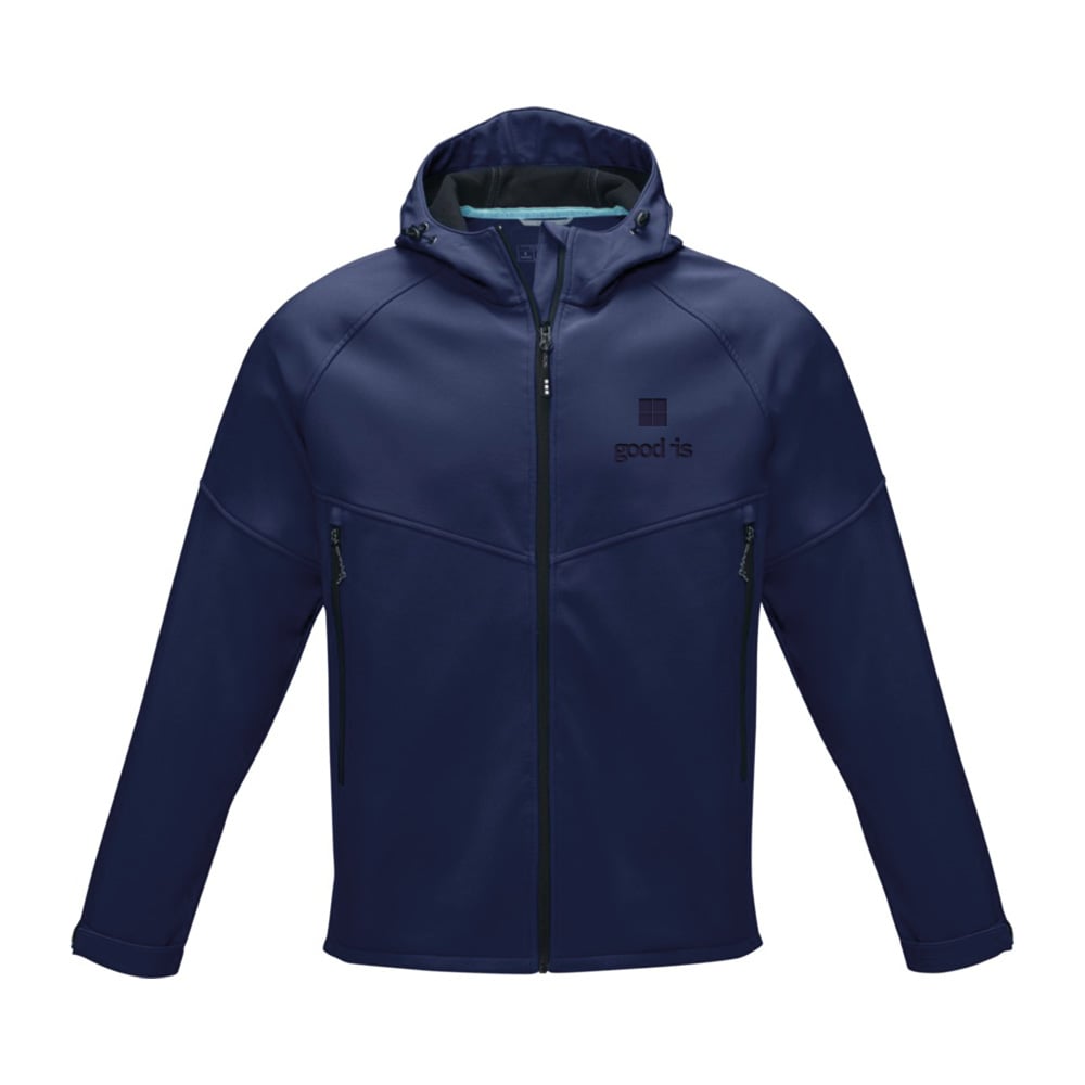 Veste softshell homme en polyester recyclé certifié Coltan_03