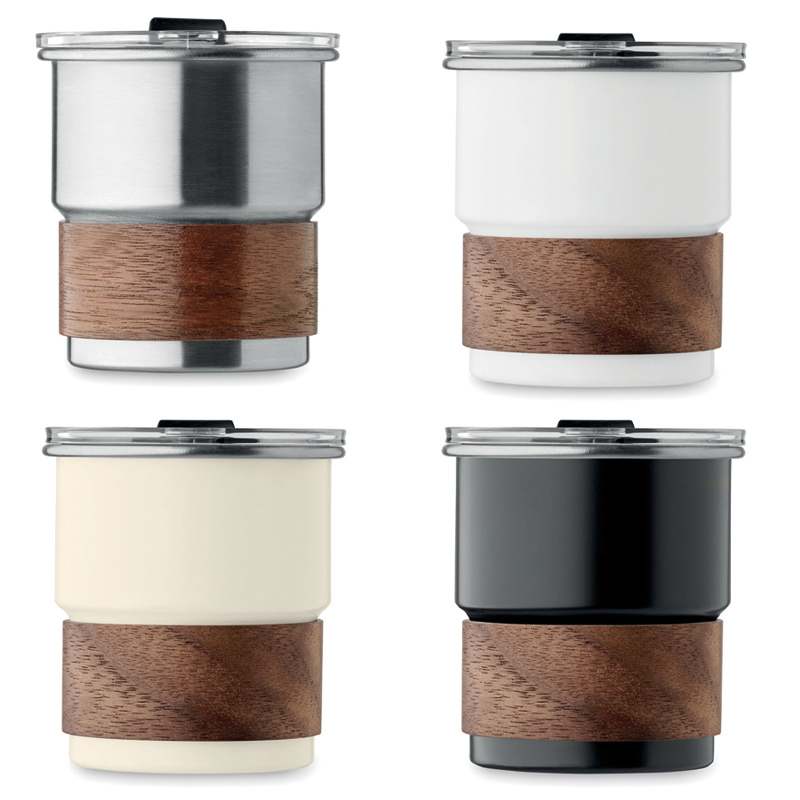 Mug de voyage en inox recyclé Mute 260 mL_02