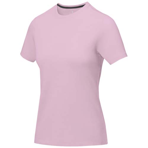 T-shirt publicitaire en coton femme Nanaimo 160 G_Rose clair