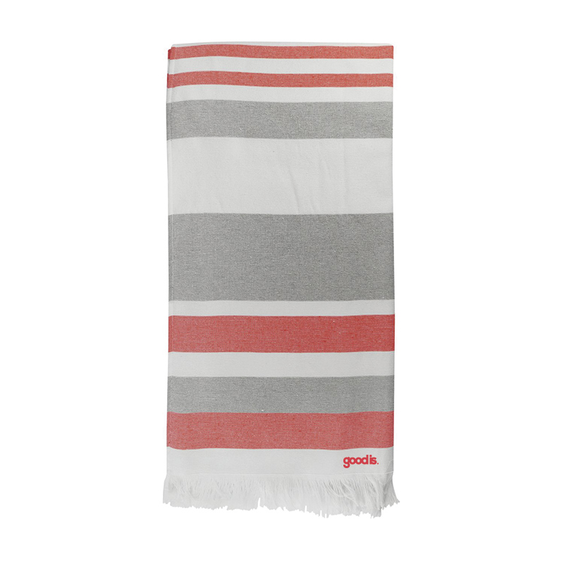 Serviette fouta en coton et polyester rPET recyclés Elmar 470 g_03