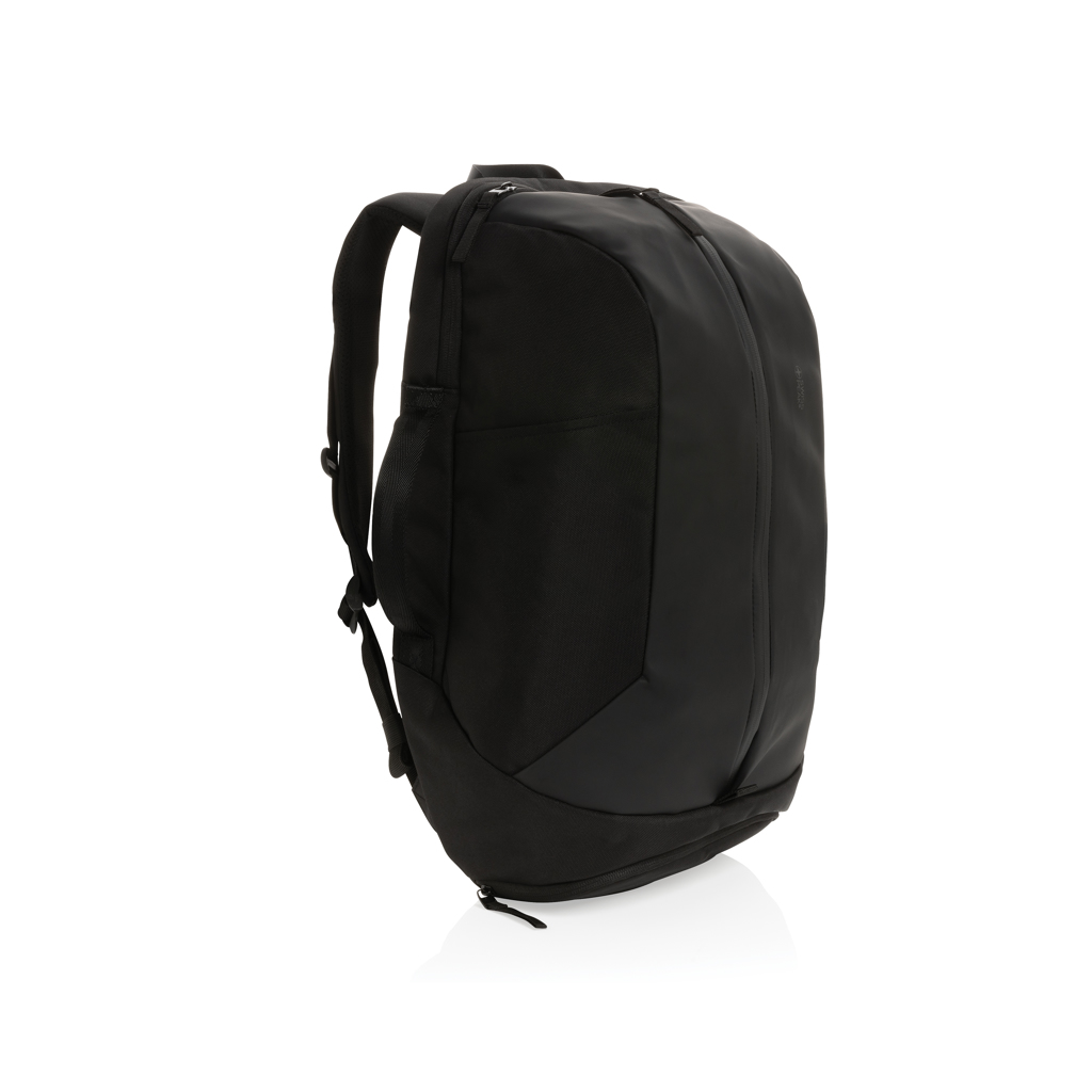 Sac à dos ordinateur 15,6" en polyester recyclé rPET Swiss Peak Gym 25 L_Noir
