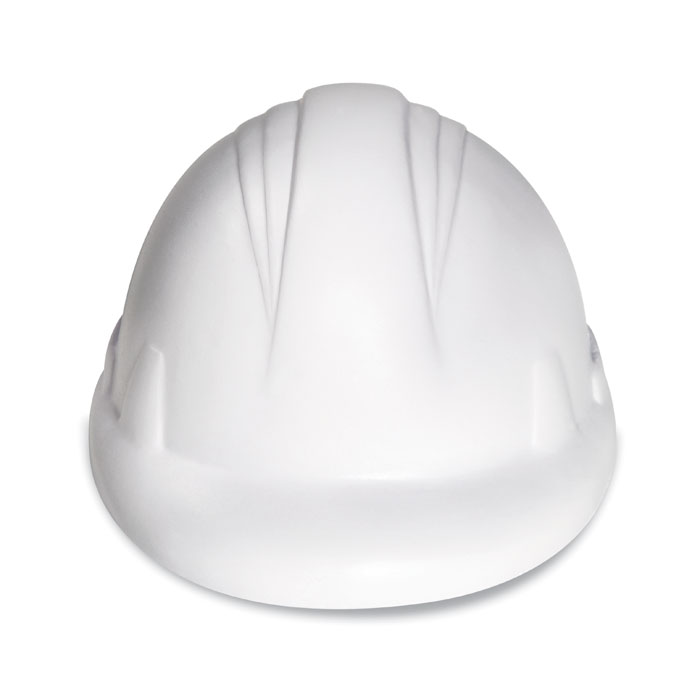 Balle anti-stress casque de chantier Minerostress_Blanc