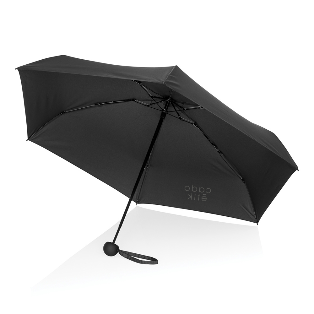 Mini parapluie de 19,5" en polyester recyclé rPET Rainus_01