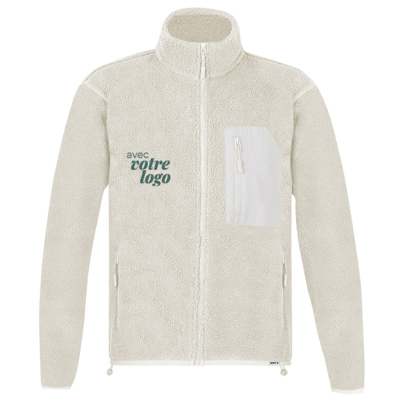 Veste polaire unisexe en polyester recyclé certifié Killian 450 g_03