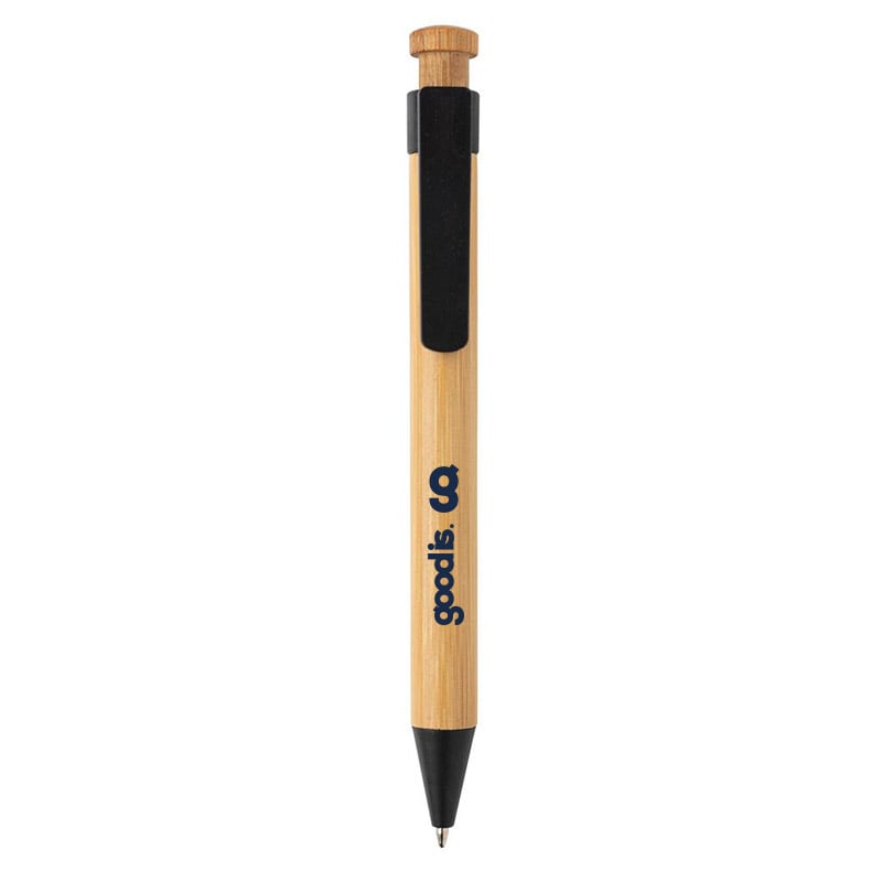 Stylo bille en bambou et fibre de blé Sumbawa _03