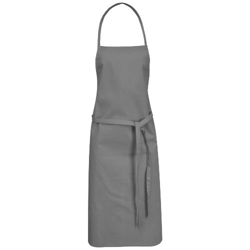 Tablier de cuisine en coton Reeva 180 g_Gris