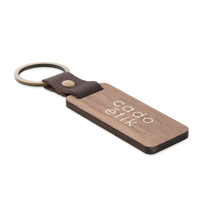 Porte-clés en bois de noyer Nawkey_02