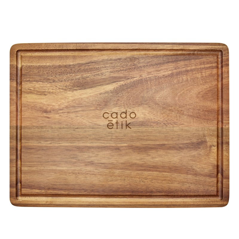 Planche à découper publicitaire en bois d’acacia Sonora_1