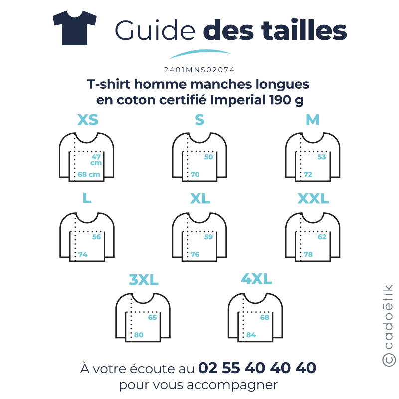 T-shirt homme à manches longues en coton certifié Imperial 190 g_07