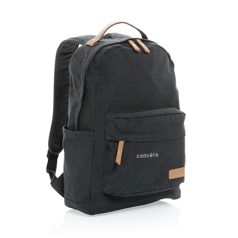 Sac à dos en coton et toile recyclée Impact Aware™ Rive_1
