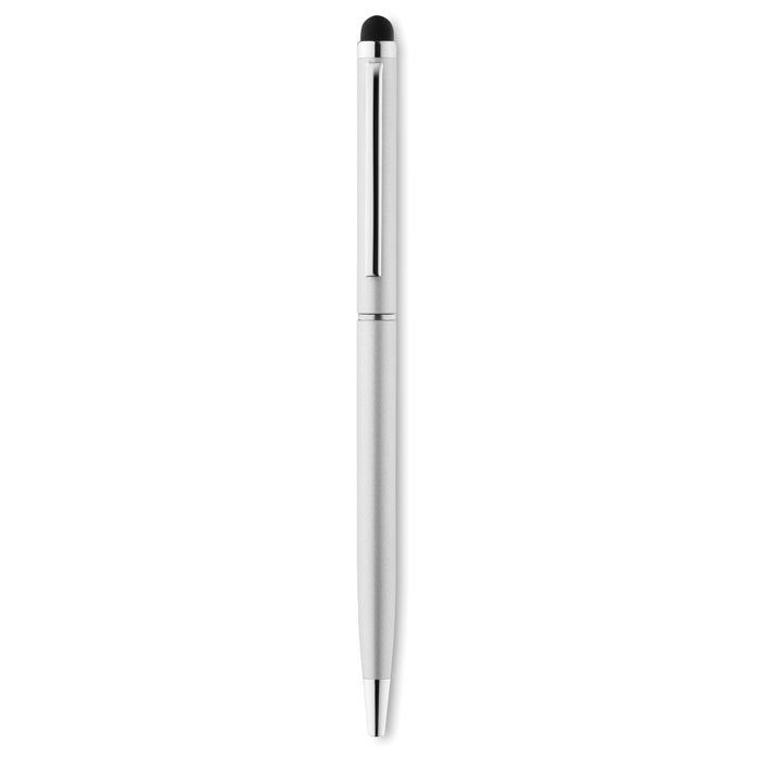 Stylo-stylet publicitaire Neilo_Argent mat