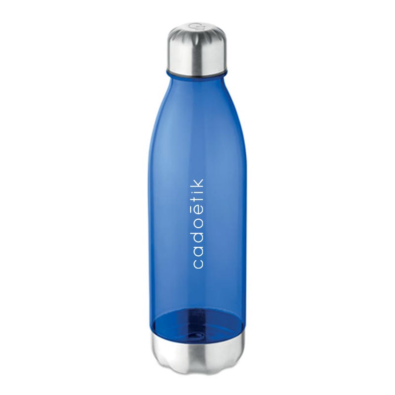 Bouteille publicitaire en tritan Aspen 600 mL - Coloris bleu
