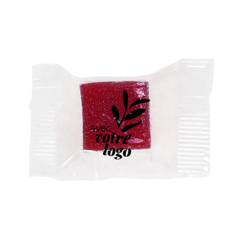 Pâte de fruits personnalisée en sachet individuel 10 g_3