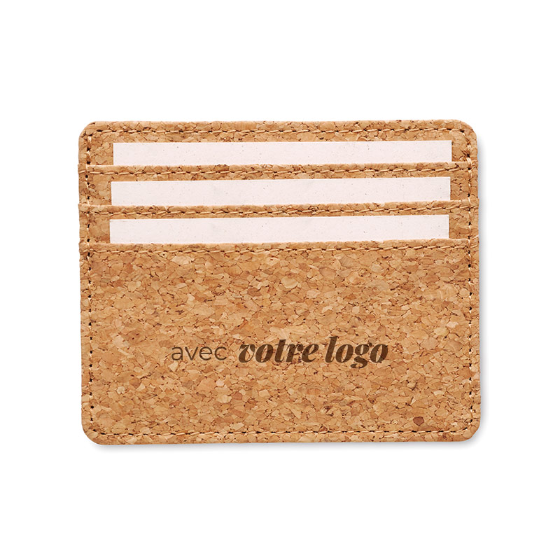 Porte-cartes personnalisé en liège anti-RFID Wallk_03