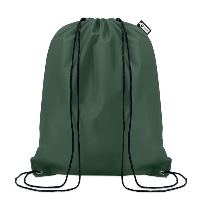 Gym bag en polyester recyclé rPET Shooppet_Vert foncé