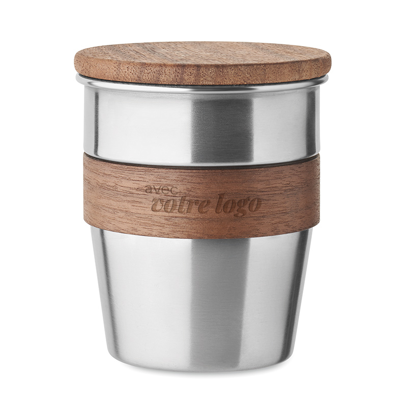 Mug de voyage en inox recyclé Walnut 350 mL_03