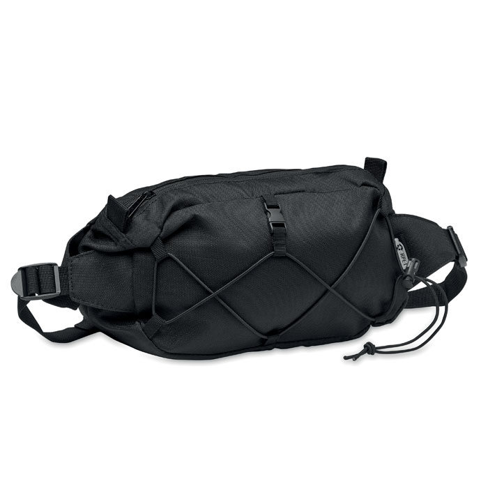 Sac banane en polyester recyclé rPET Brott_Noir