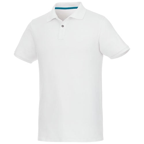 Polo homme en coton bio certifié Beryl_Blanc