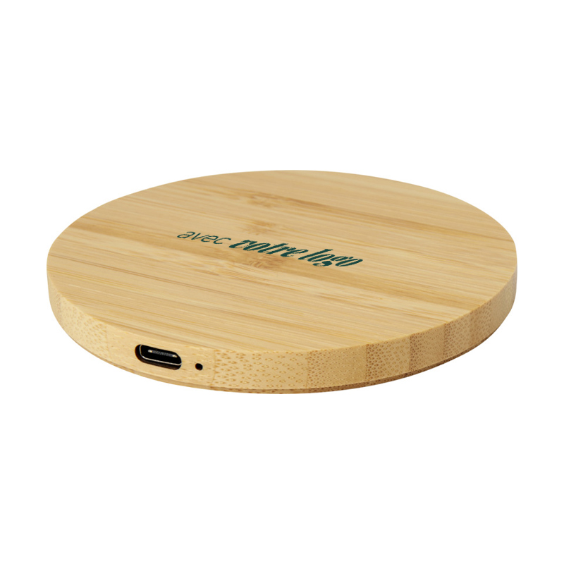 Chargeur à induction en bambou certifié Essence 15W_02