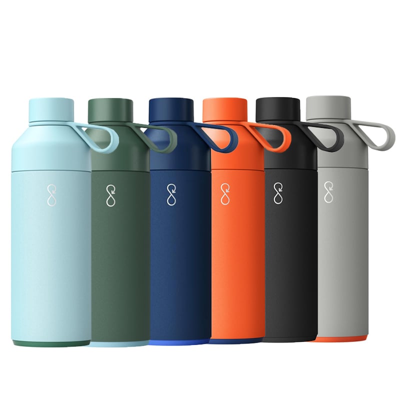 Bouteille isotherme en plastique et inox recyclés Big Ocean 1L_02