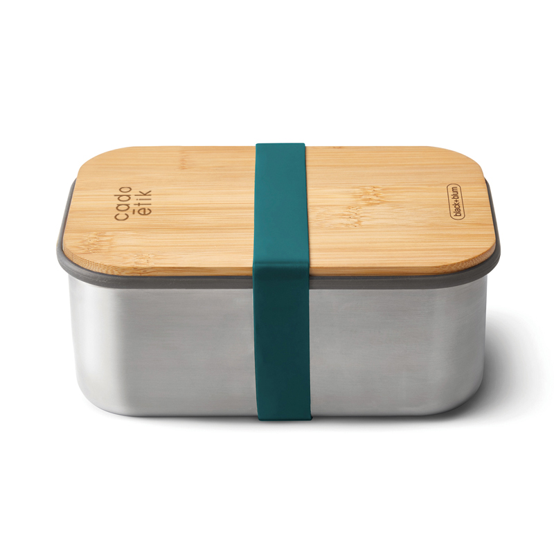 Lunch box en inox et bambou Black+Blum_1