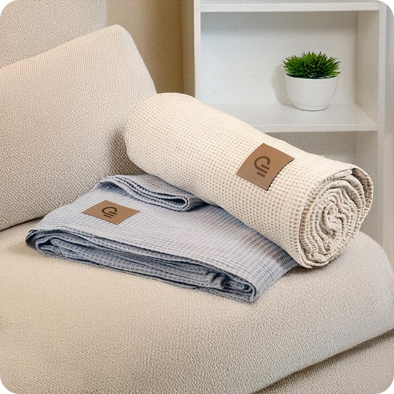 Plaid en coton certifié Mellow 260 g_00