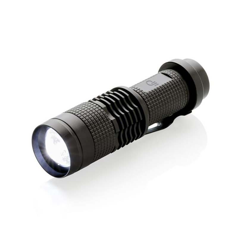 Lampe torche personnalisée Mini CREE 3 W - Objet publicitaire lumineux