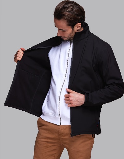 Veste softshell homme en polyester recyclé Bellecombe_02