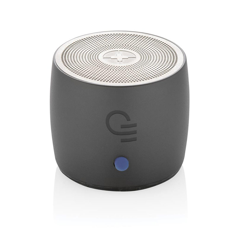 Enceinte nomade en aluminium recyclé certifié Swiss Peak Minimix Eco 3W_1