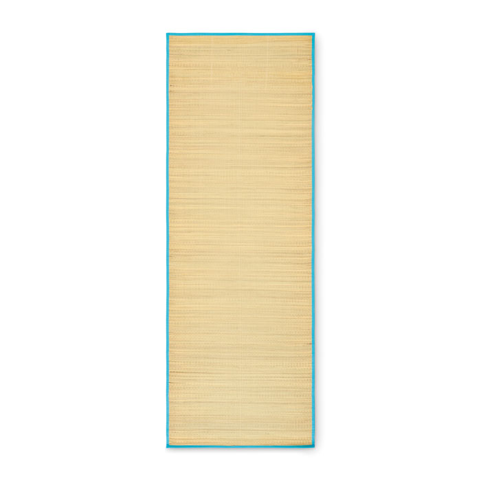 Natte de plage personnalisée en paille Rafia_02