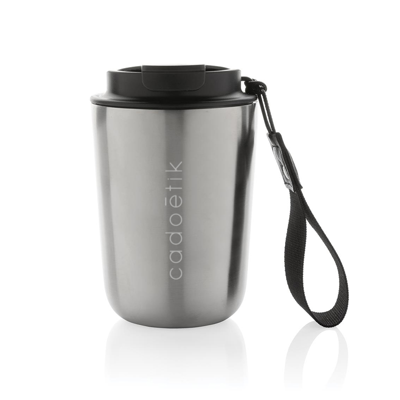 Mug isotherme personnalisé en inox recyclé certifié Cuppa 380 mL_1