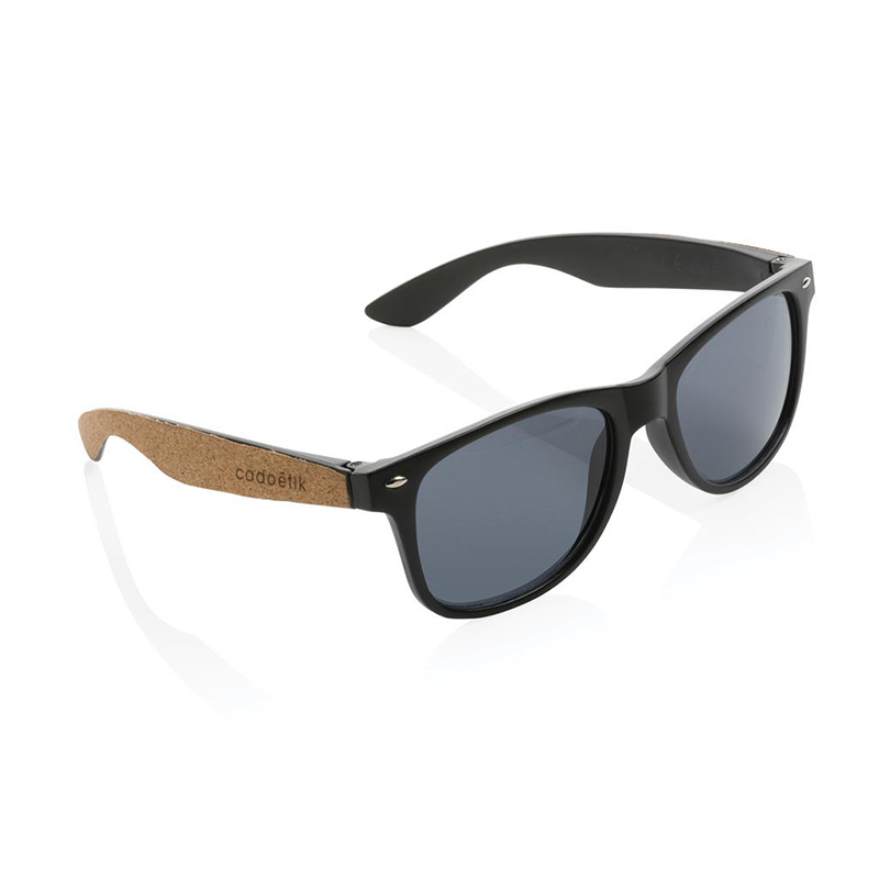 Lunettes de soleil en plastique recyclé et liège certifiés Kurk _1