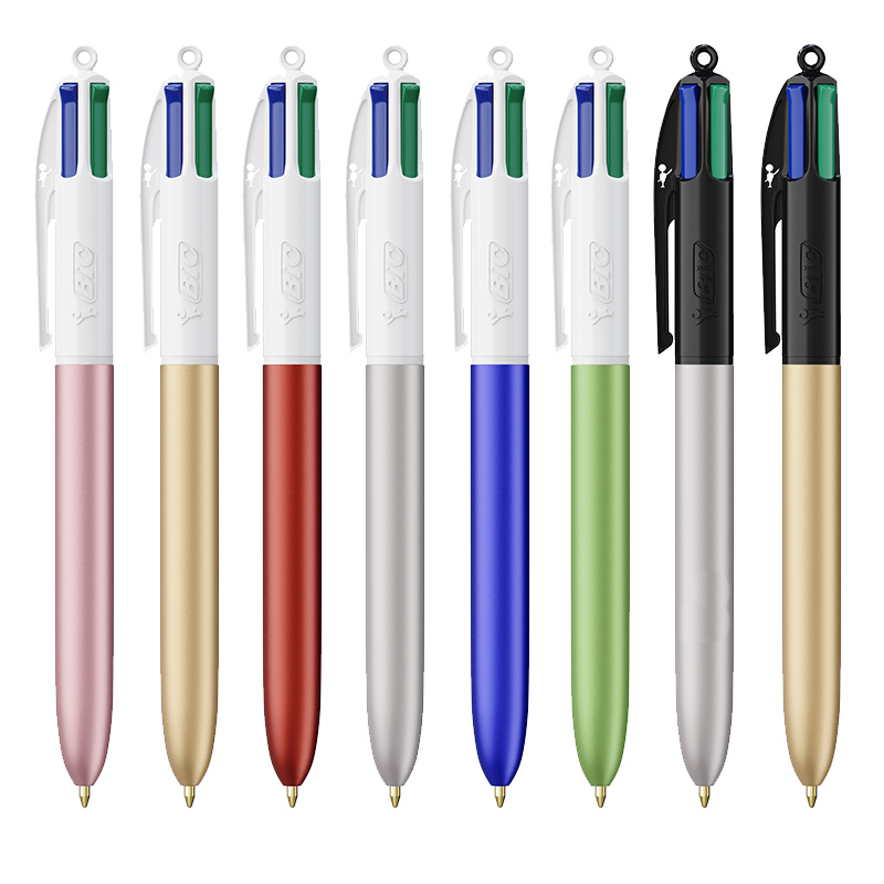 Stylo bille BIC® 4 couleurs Glacé_2