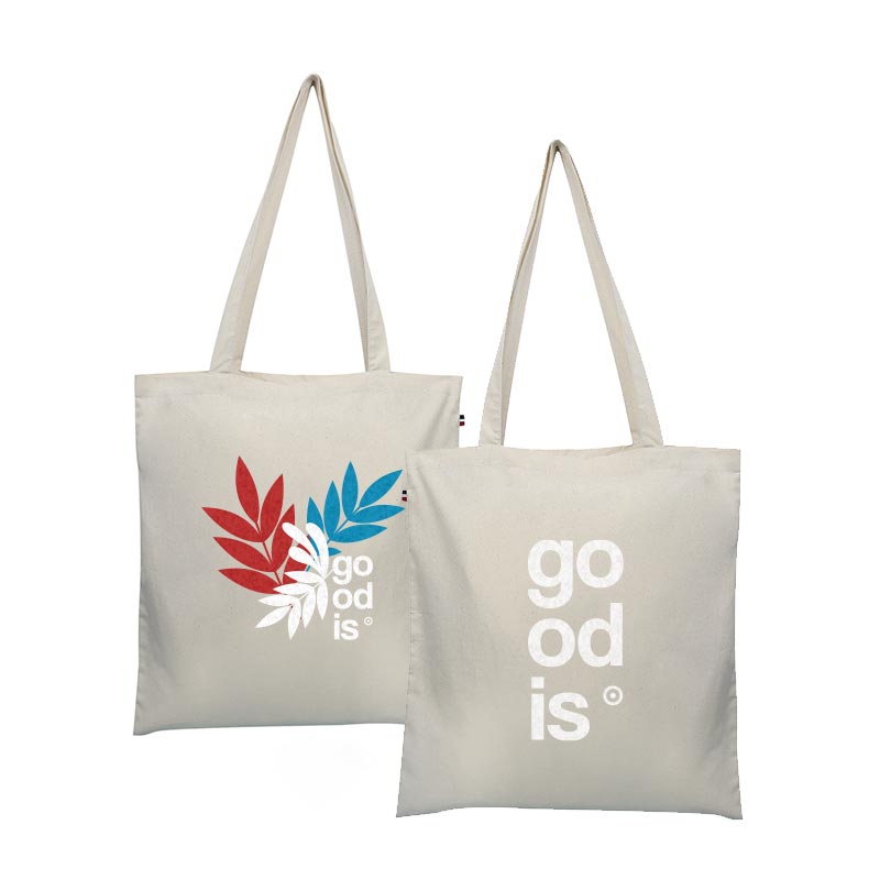 Tote bag publicitaire en coton bio Thomas - Goodies entreprise