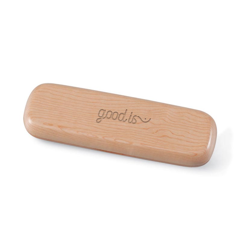 Parure stylo bille et portemine en bois Demoin_03
