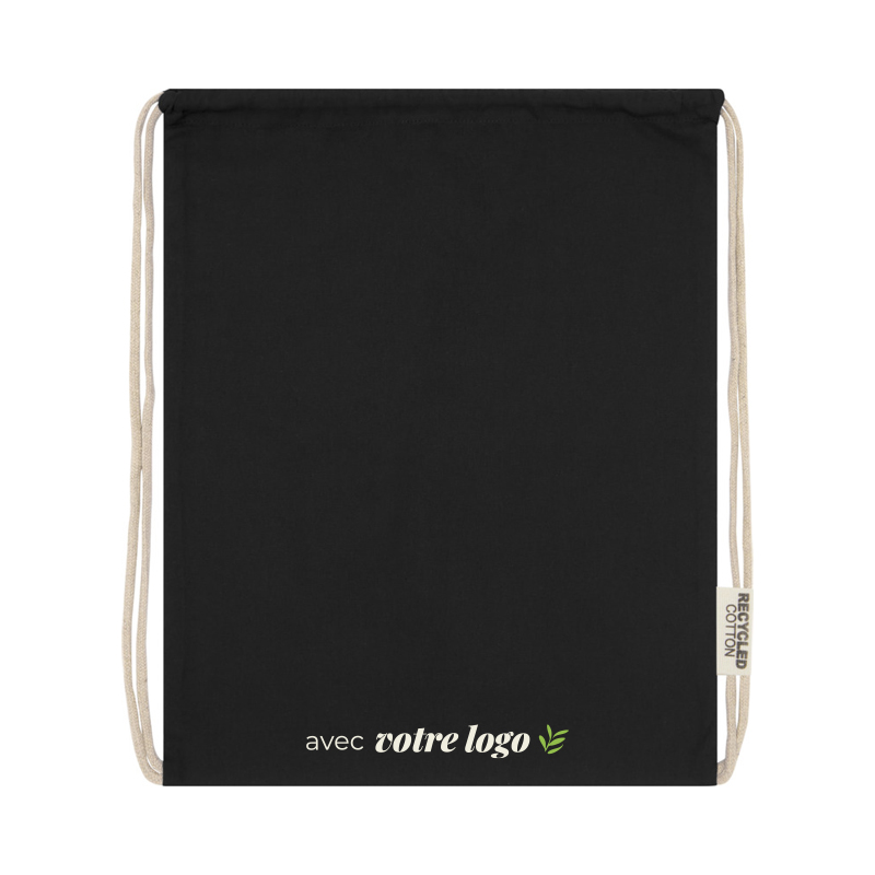 Gym bag en coton recyclé certifié Oregon 140 g _03