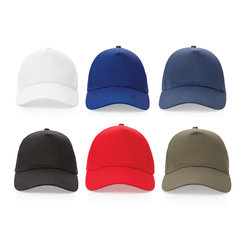 Casquette en coton recyclé 5 pans Impact _02